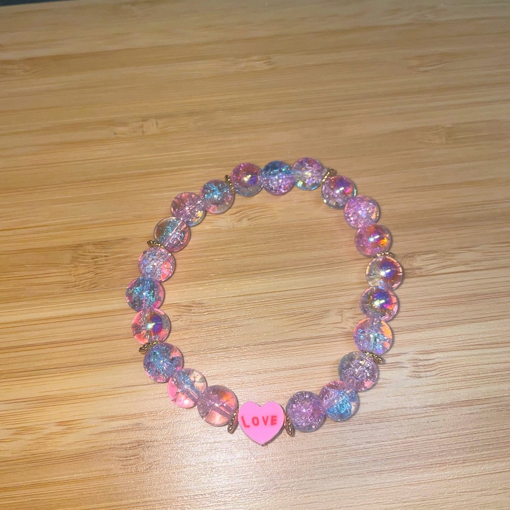 Handmade stretch bracelet 💕💕